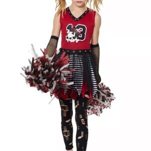 Kids Zombie Cheerleader Costume
